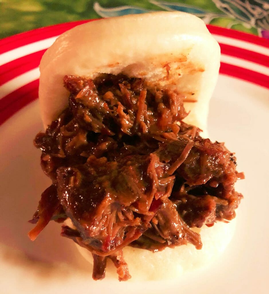 beef bao buns