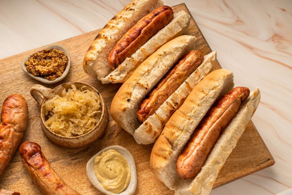 brats-with-mustard-and-toasted-buns