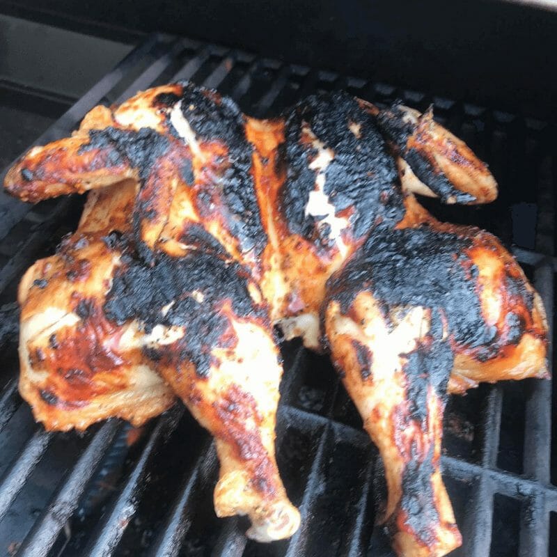 Can you cook frozen chicken on a pellet grill