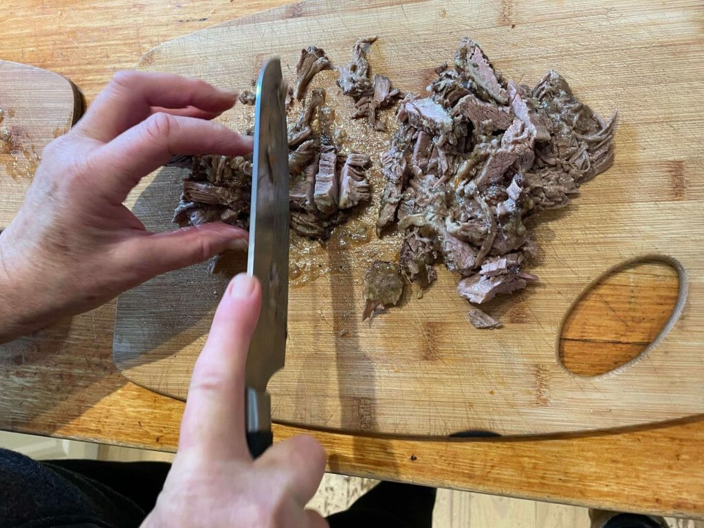 chopping-brisket