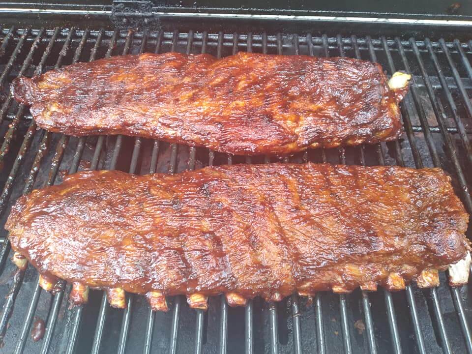 for these ribs we used a apple cider vinegar mop sauce recipe