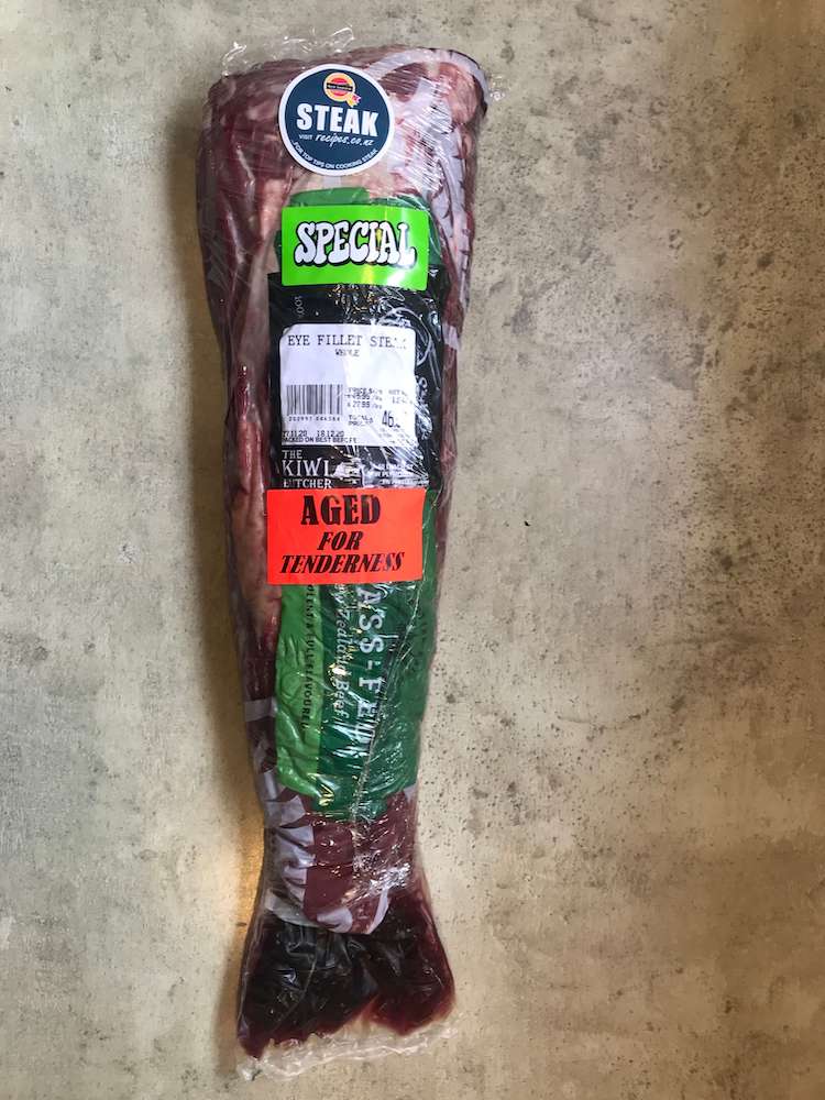 Grilled Beef tenderloin recipe