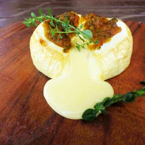 grilled brie