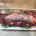 Grilling beef tenderloin