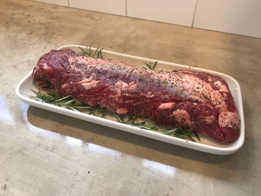 Grilled beef tenderloin recipe