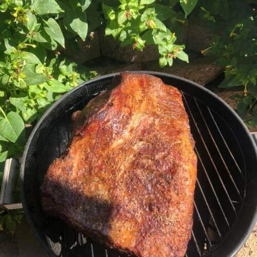 how to smoke a brisket in a barrel smoker (2)