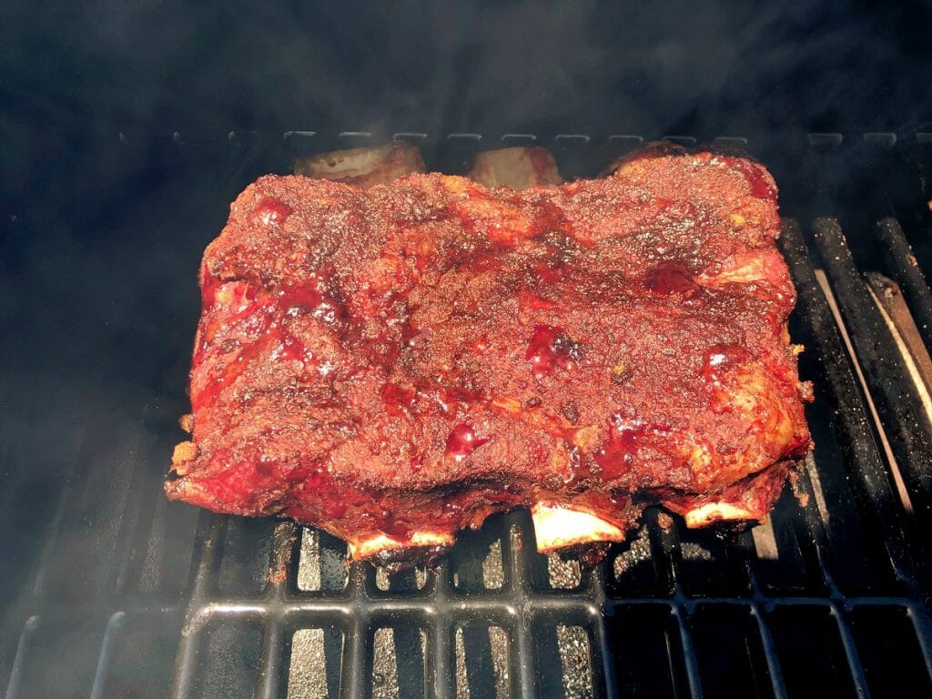 learning how to smoke beef ribs on my pit boss