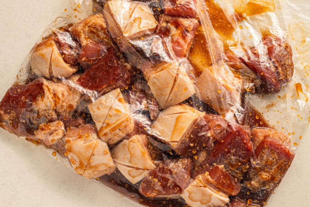 marinating-pork-belly