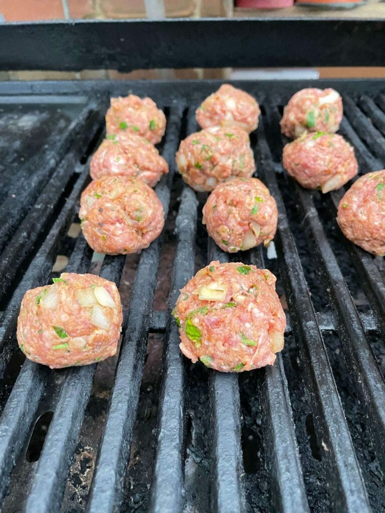 meatballs-on-pellet-grill