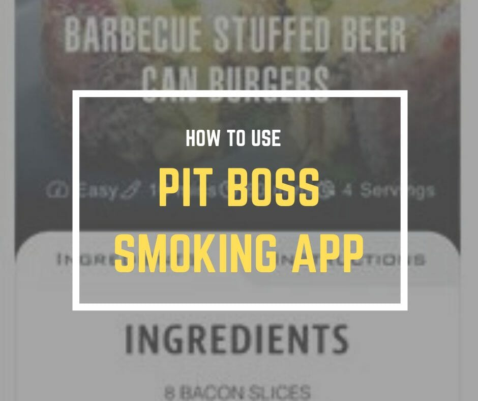 PITBOSS SMOKING APP