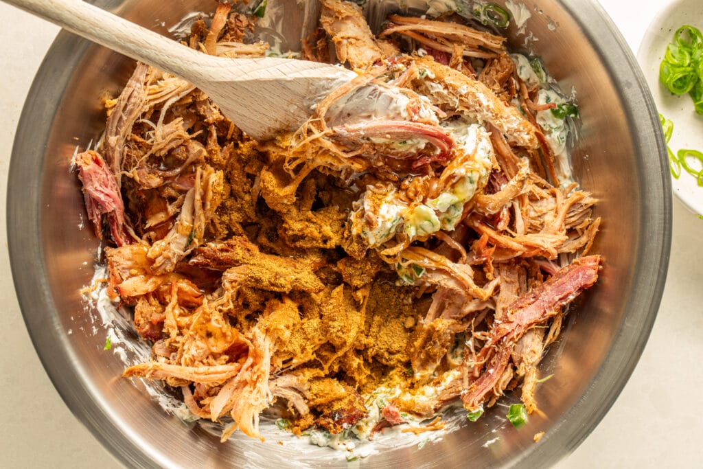 pork-cakes-with-deep-fried-pulled-pork