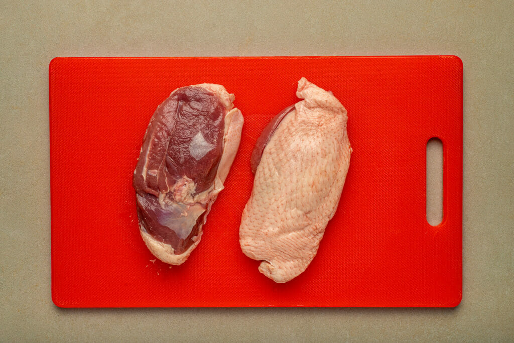 prepping-duck-breat-for-smoking