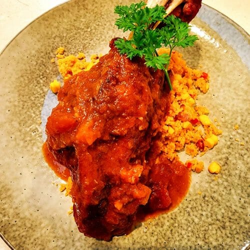smoked lamb shank
