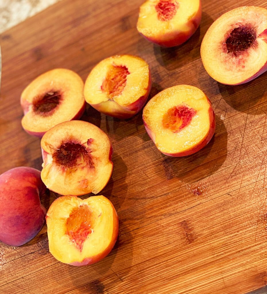 traeger-peaches