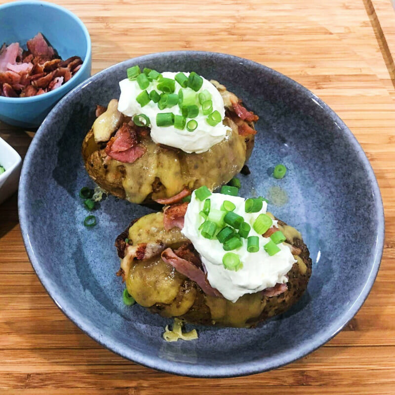 Traeger-Smoked-Baked-Potato-With-Foil