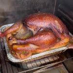 turkey smoked in gas smoker 2