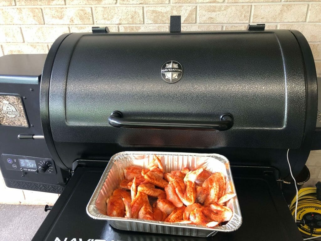 Wings On Pellet Grill